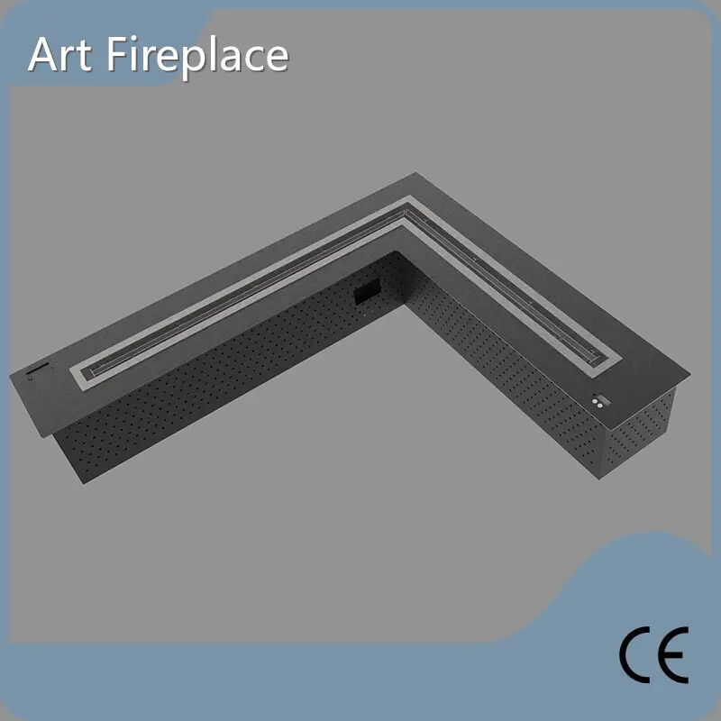 White Bioethanol Fireplace Art Fireplace, 1