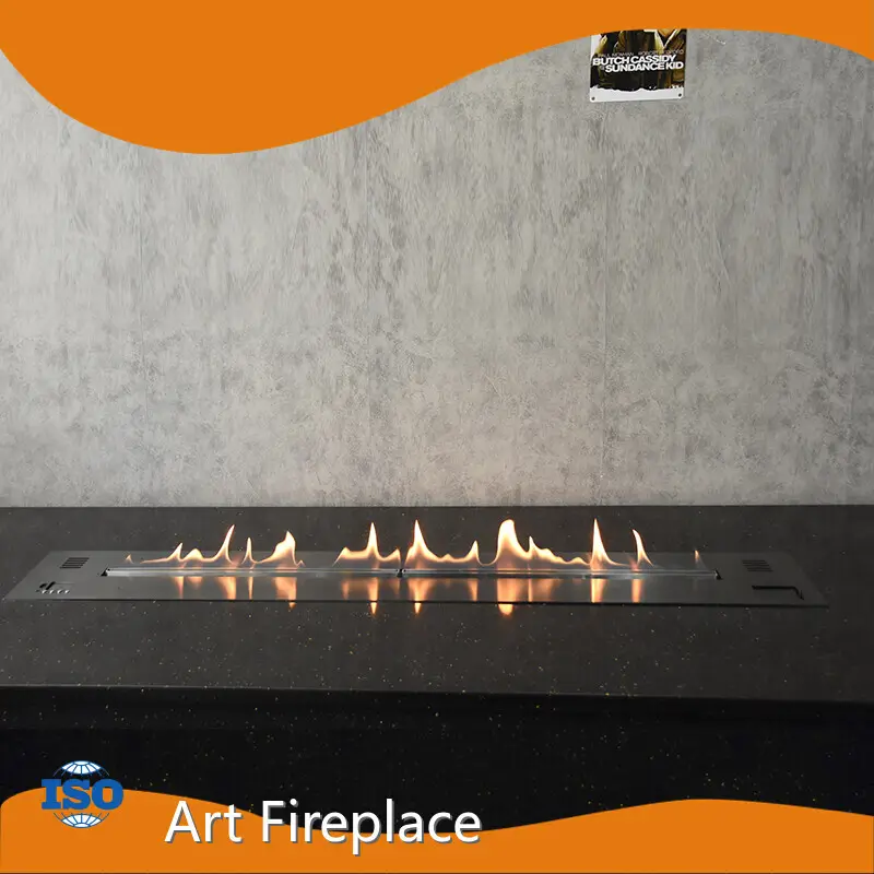 Best Art Fireplace Ethanol Fireplace with Mantel 1