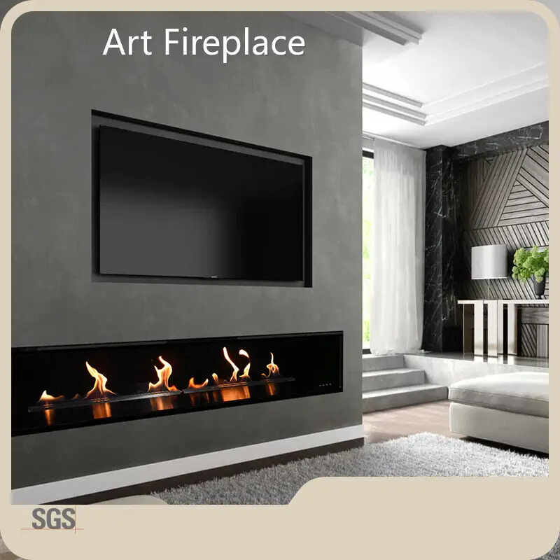 Custom Large Bioethanol Fireplace Art Fireplace 1
