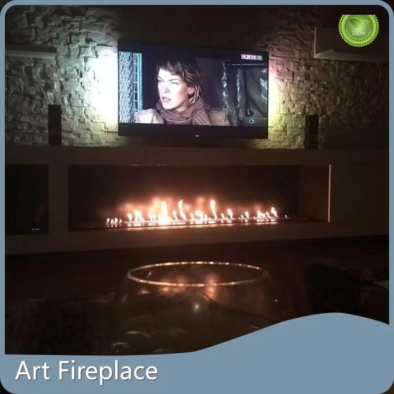 Ethanol Fireplace Insert Art Fireplace Company 1