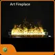 Custom Water Vapour Electric Fire Art Fireplace-1 1