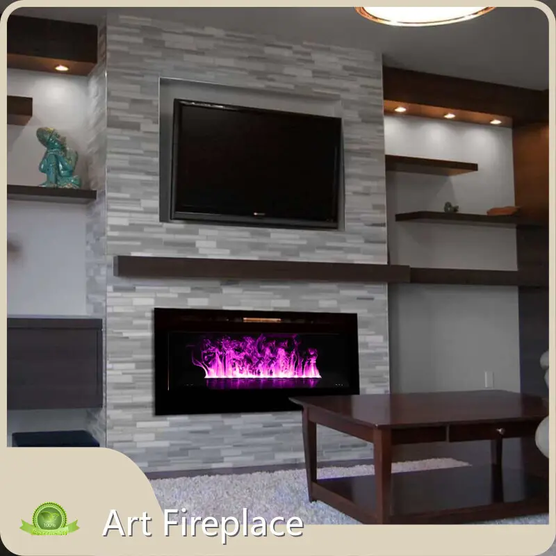 Custom Water Vapor Fireplaces Art Fireplace-4 1