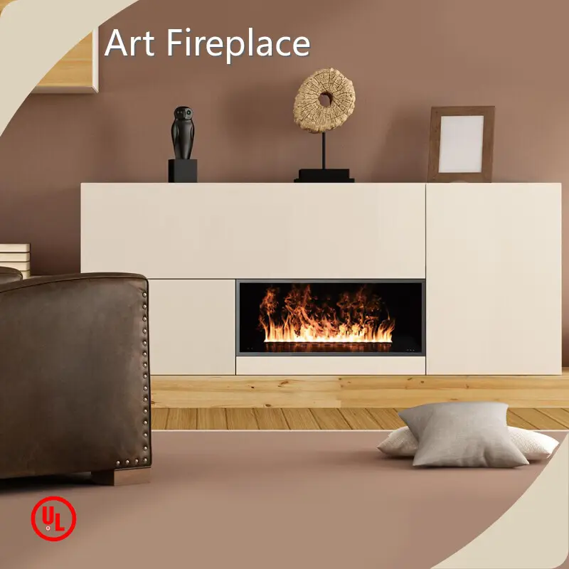 Art Fireplace Brand Water Vapor Halogen Fireplace Supplier 1