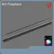 Water Steam Fireplace Art Fireplace Company-1 1