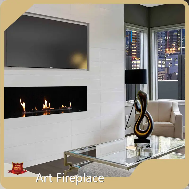 Best Art Fireplace Corner Ethanol Fireplace 1