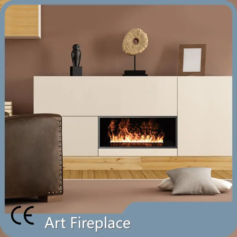 Custom Water Vapor Fireplaces Art Fireplace-5 1