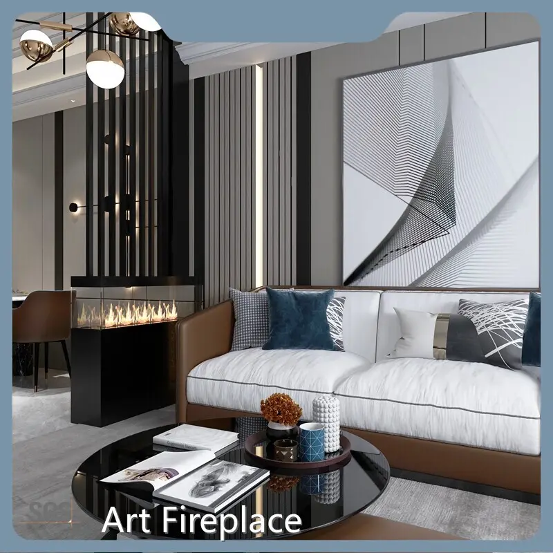 Hoekethanolhaard van Art Fireplace 1