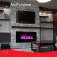 Sanat Şöminesinden 3d Su Buharlı Elektrikli Şömine 1