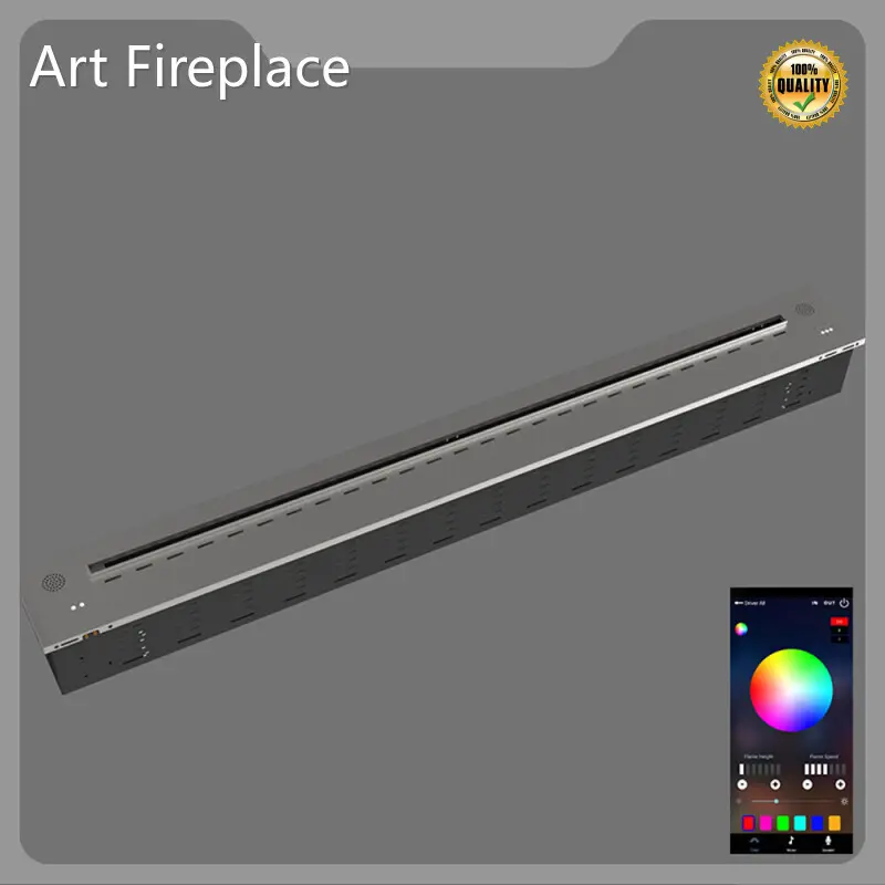 Art Fireplace'den Su Buharlı Buharlı Şömine-1 1