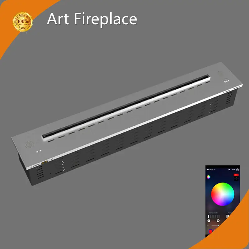 Art Fireplace'den Dış Mekan Su Buharlı Şömine 1