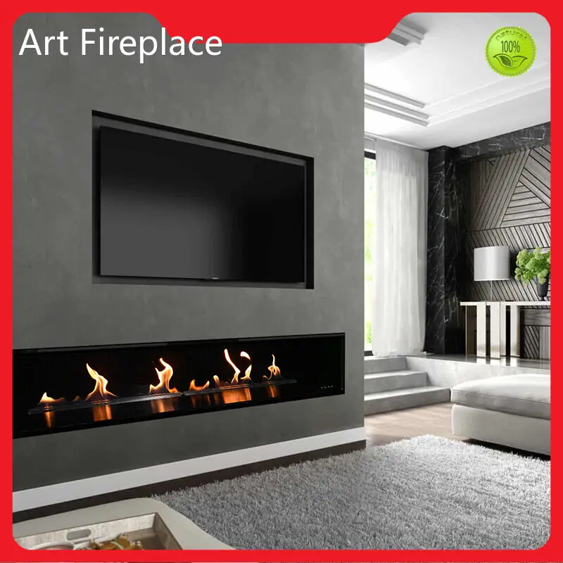 Art Fireplace'dan En İyi Duvara Monte Etanol Şömine 1