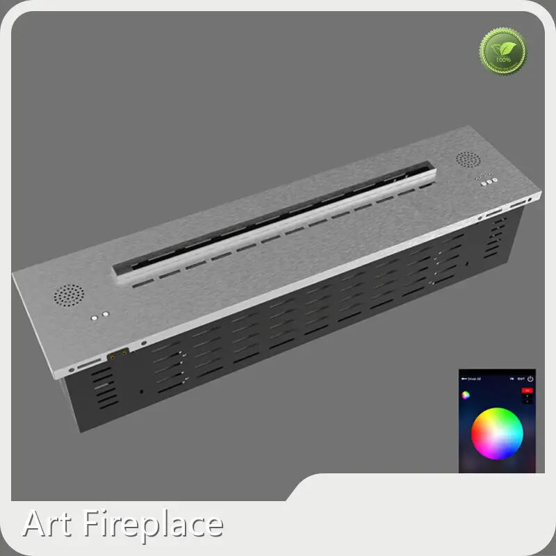 Art Fireplace'dan Su Buharlı Elektrikli Şömine 1