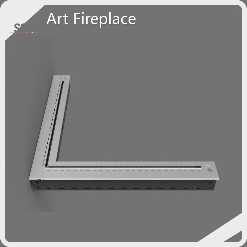Art Fireplace'den Su Buharlı Elektrikli Şömine-1 1