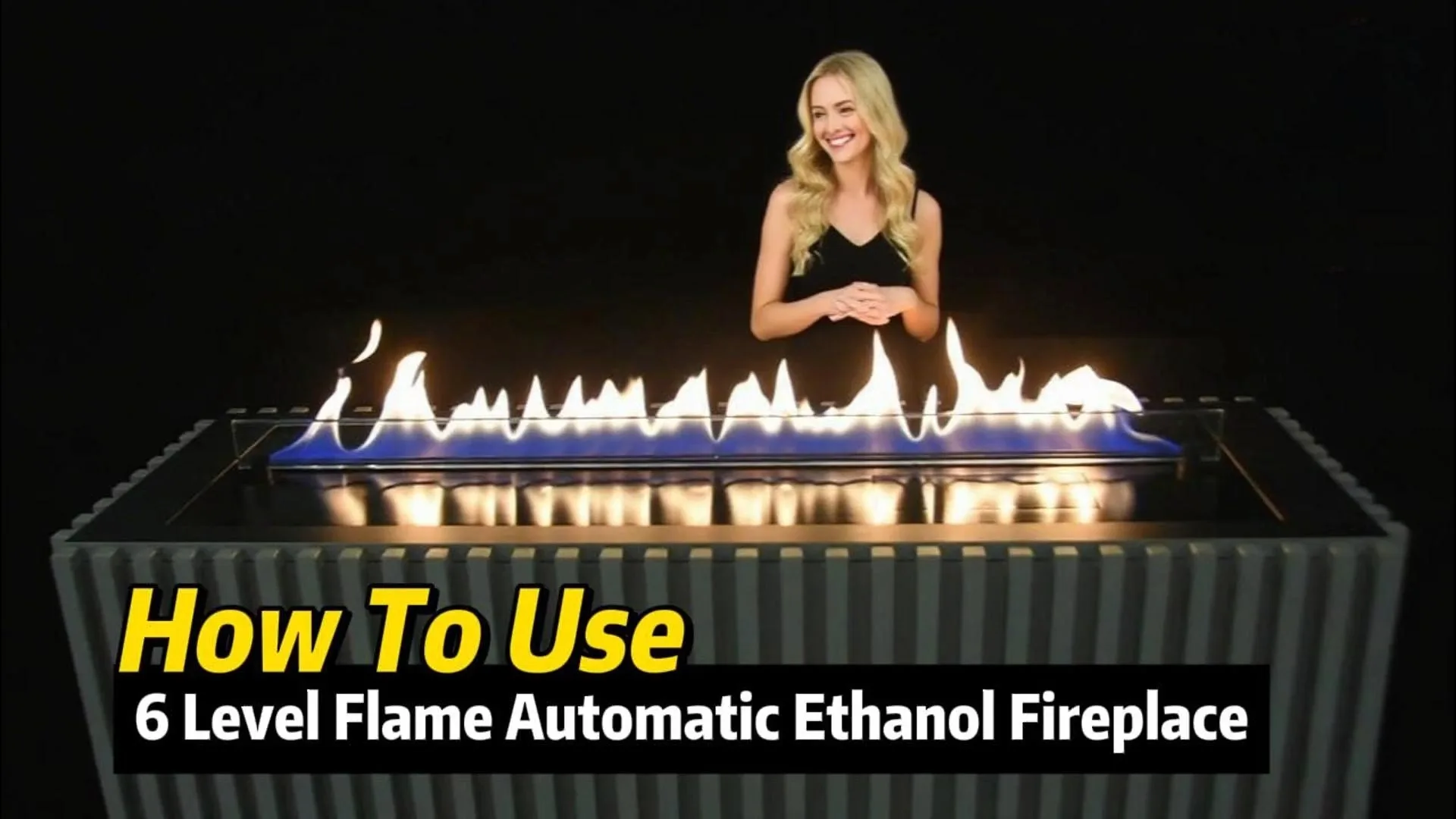 Foyer à l&#39;éthanol multi-scènes : hall d&#39;hôtel, villa, salon – MF1200 1