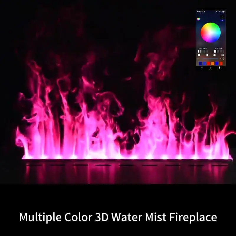 Camino elettrico 3D con nebbia d&#39;acqua senza calore AFW110 1