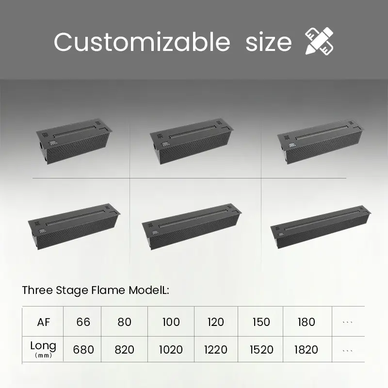 Best Ethanol Fireplace 3-stage Flame Control Ethanol Fire Wholesale - Art Fireplace 3