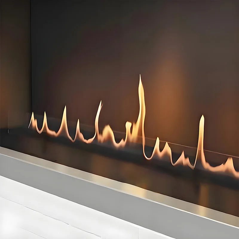 مدفأة إيثانول فعّالة مع جهاز تحكم عن بُعد ولمس MF1100 1