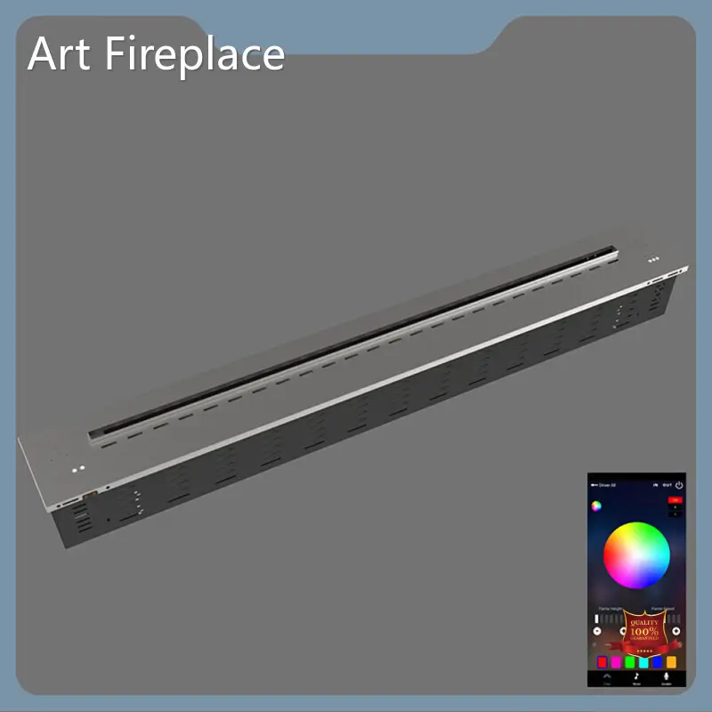 Wall Mounted Water Vapor Fireplace by Art Fireplace 1