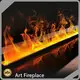 Стенна етанолова камина 3D водна пара камина на едро - Art Fireplace 1