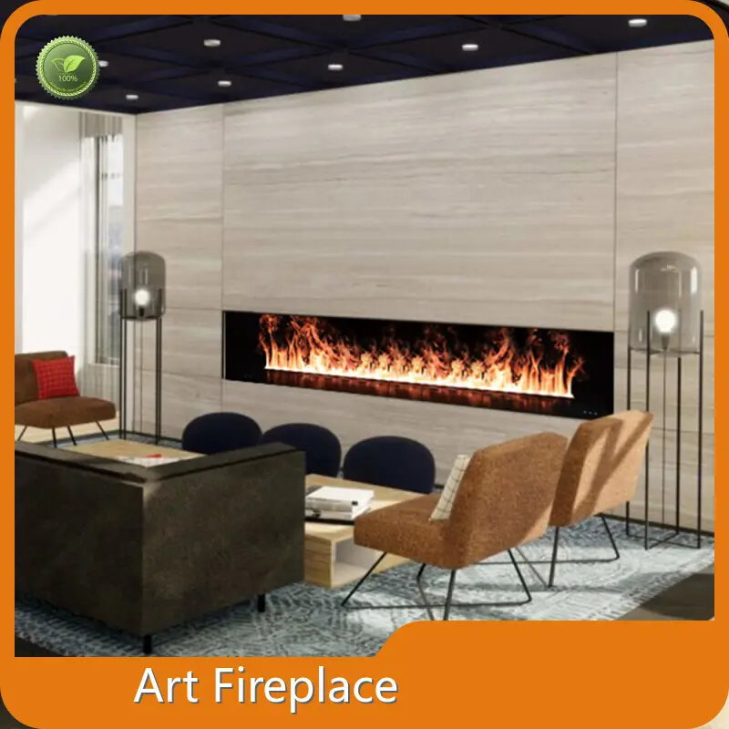 Vesihöyrytakka lämmittimellä 3D-vesihöyrytakka tukkumyynti - Art Fireplace 1