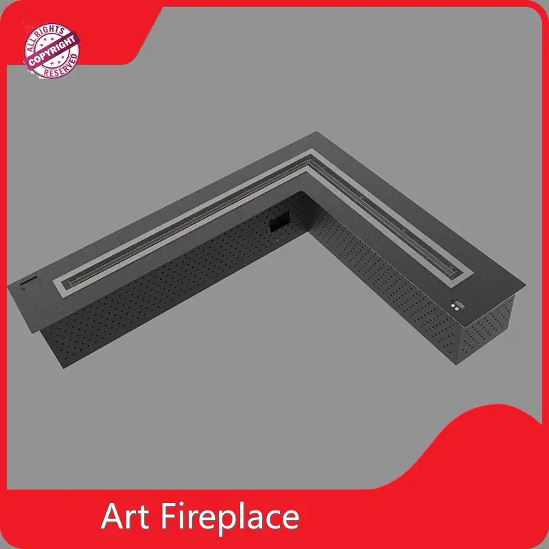 Weißer Bioethanol-Kamin von Art Fireplace 1