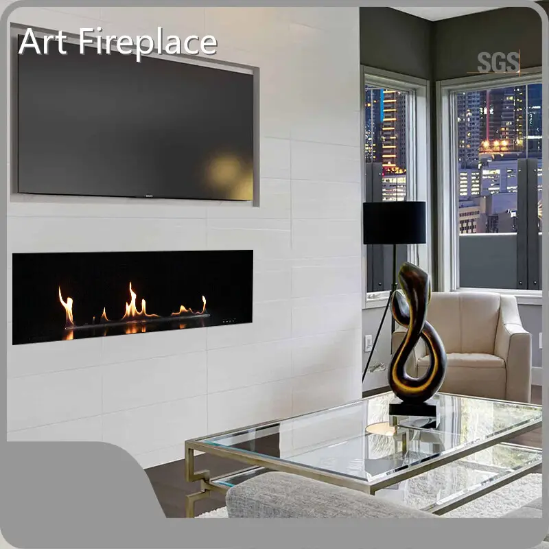 Combustible para chimenea de etanol con control de llama de 3 etapas. Venta al por mayor de chimeneas de etanol - Art Fireplace 1