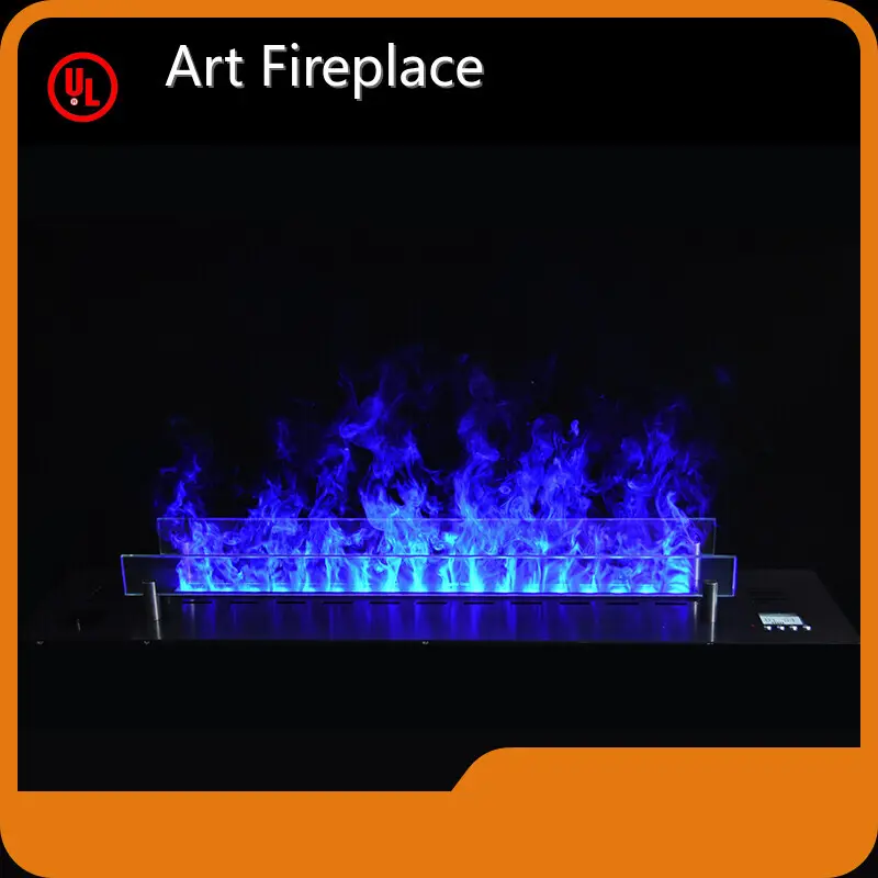 Llamas de vapor de agua iluminadas por LED de Art Fireplace-2 1