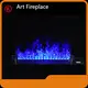 Llamas de vapor de agua iluminadas por LED de Art Fireplace-2 1