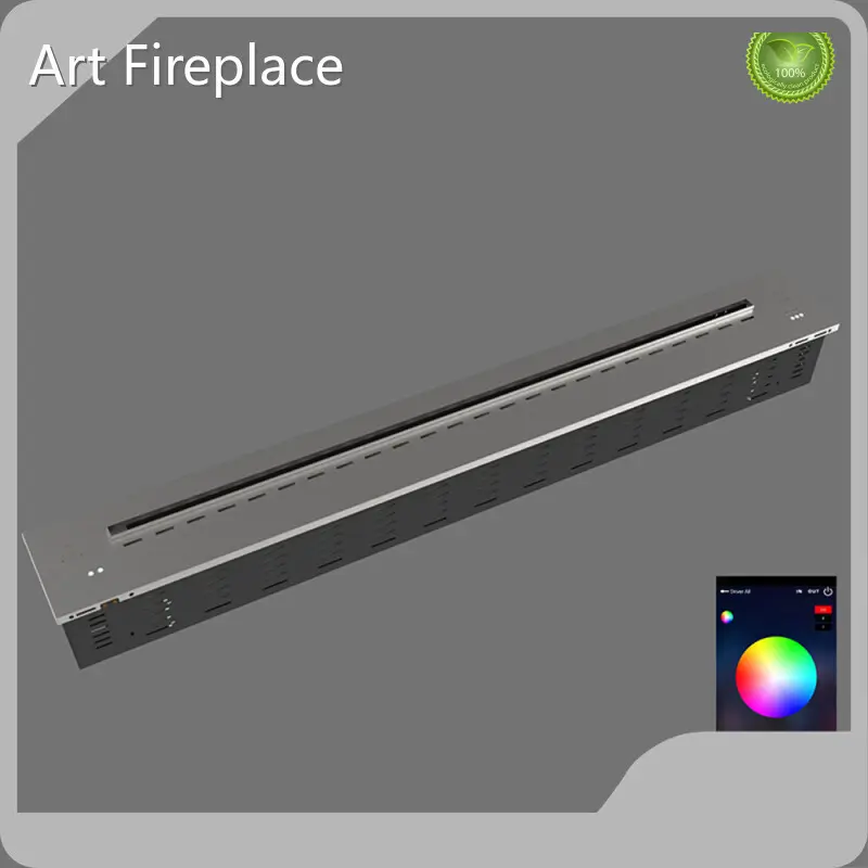 Aplicación de chimenea de vapor. Chimenea de vapor de agua al por mayor. Chimenea artística. 1