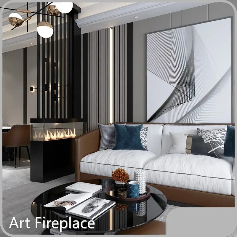 Large Bioethanol Fireplace by Art Fireplace 1