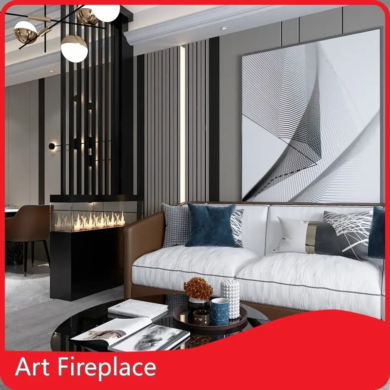 Corner Bio Ethanol Fireplace by Art Fireplace-1 1