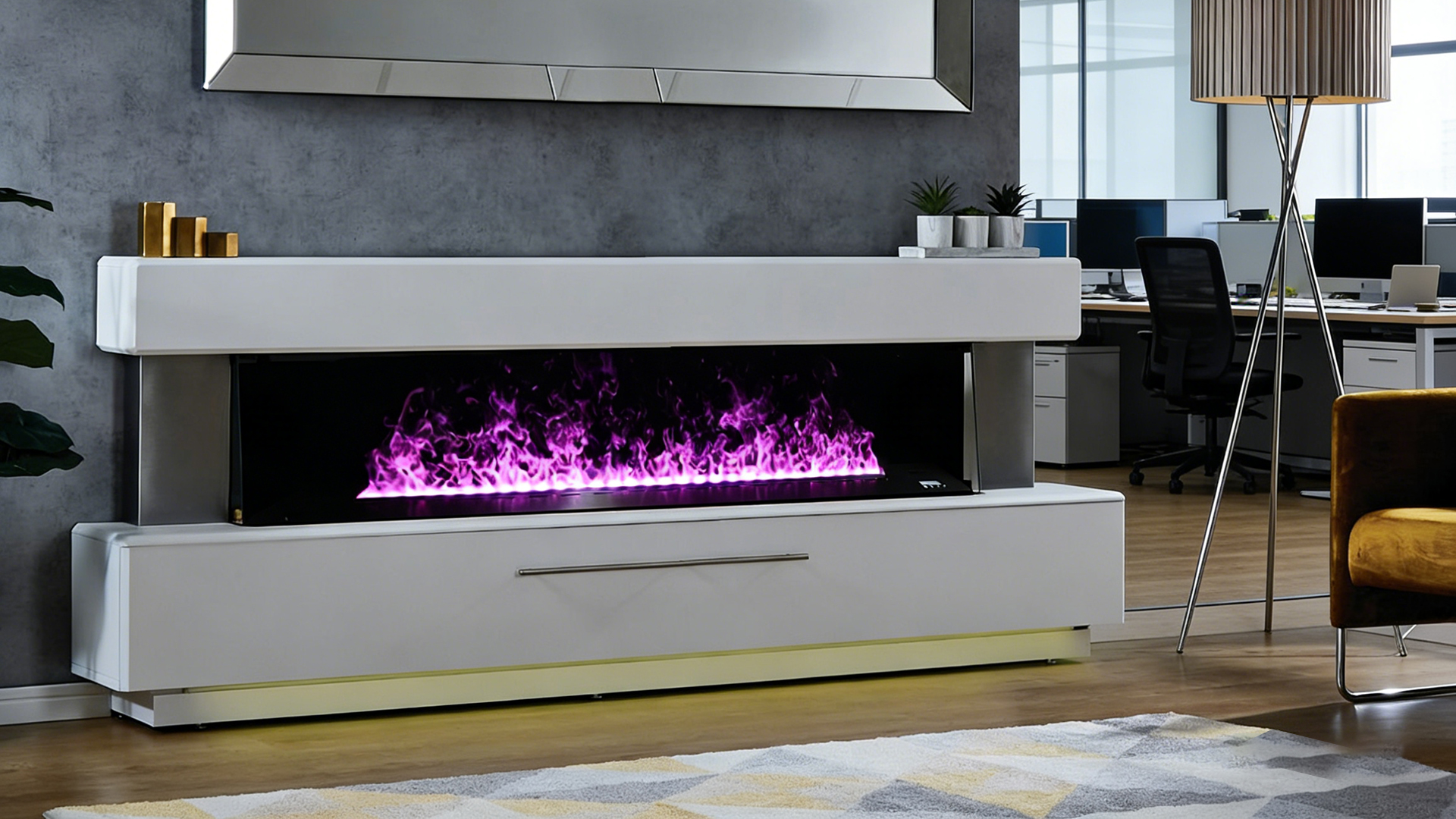 2026 3D Water Vapor Fireplace: Safety & Ambience Perfectly Blended-Art-fire