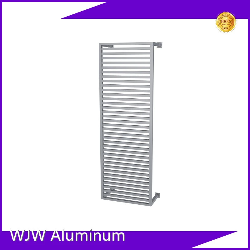 Volets à persiennes en aluminium de marque WJW Aluminium 1