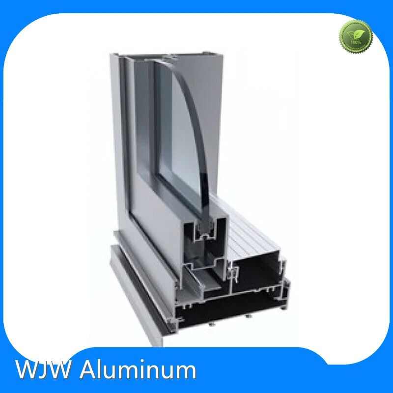 Fabricantes de fiestras de aluminio residenciais Marca de aluminio WJW-1 1
