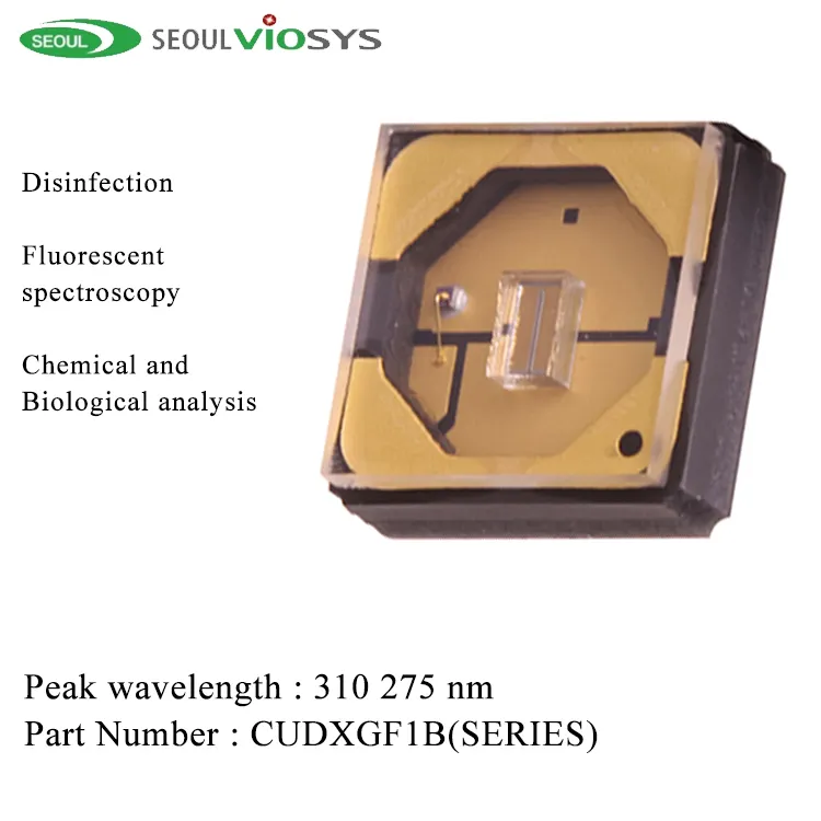 255nm Led Series for Water Disinfection Tianhui 270~315nm 2