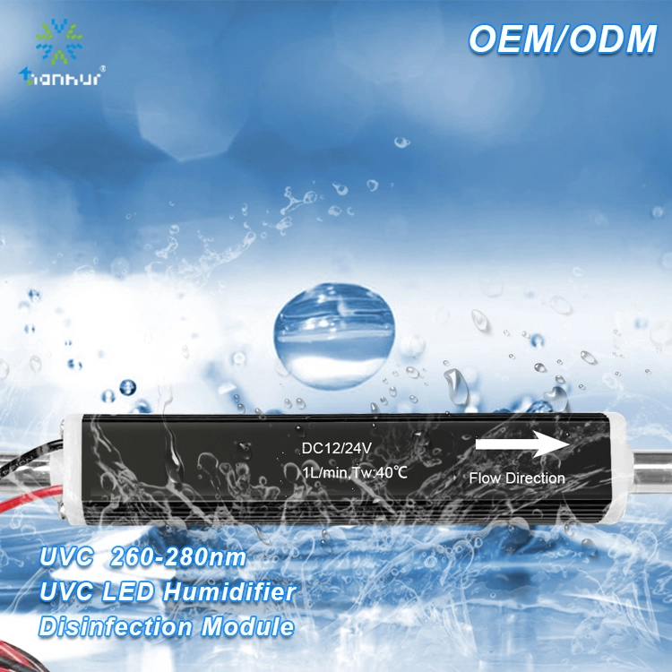 UVC LED Flowing Water Sterilization Module TH-UVC-CM01M for Ice Maker Under Kitchen Water Purifier 1