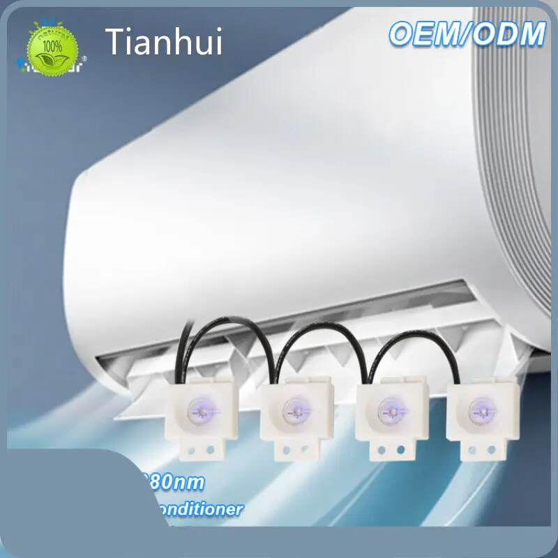 Tianhui Brand Led Uv Light for Water Purification 0.96W(Single Module) / 3.84W(4 Modules) ＞15mW(Single Module) / ＞60mW(4 Modules) DC 9V~15V Supplier 1