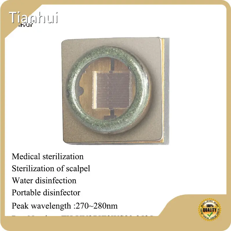 Tianhui Brand 285 Nm Uv Led 1.68~2.59W 4.8~7V TH-UV(x)T1WPS40-3535F Series Supplier 1