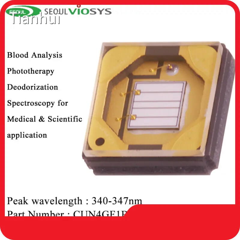 Uv Led 405 Nm SVC 4.1V 40mW Warranty Tianhui 1