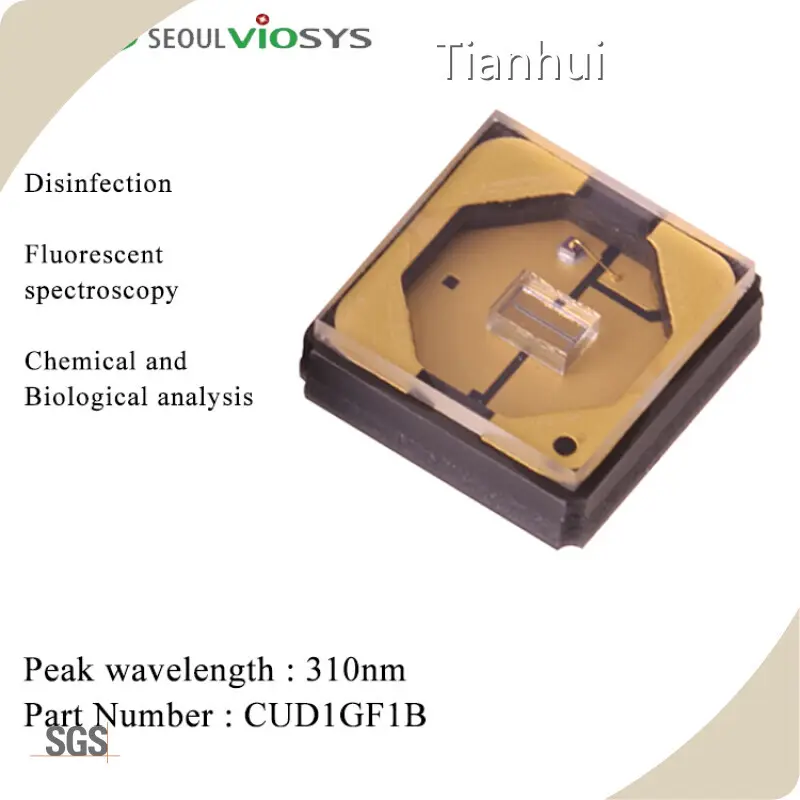 Tianhui 365nm Uv Led for Medical Testing - 6mW 1