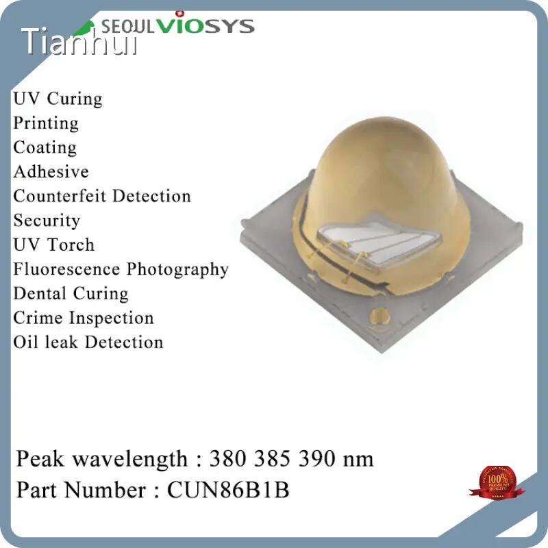 Far Uvc 222 Nm Led Tianhui367/385/395/405/420nmsupplier 1