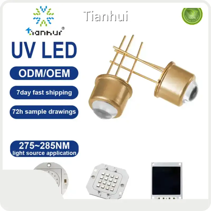 New Diode Uvc 0.072~0.14W Factory Price for Air Purification 1