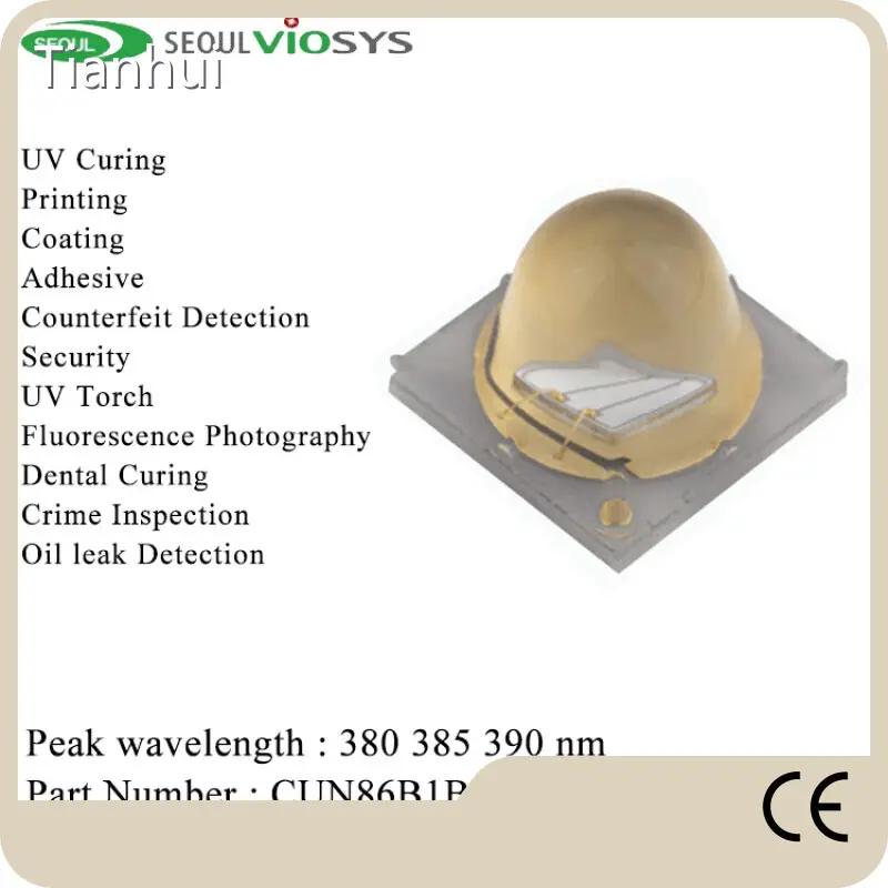 400nm Uv 367/385/395/405/420nm Tianhui 1