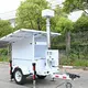 2x 460W 8.8 Hours 9600Wh Lead Acid Batteries BIGLUX Brand Portable Surveillance Camera Tower 5
