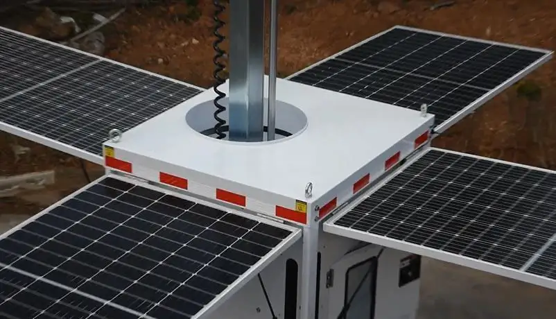 BIGLUX Brand Custom Mobile Floodlight Tower with Generator 5