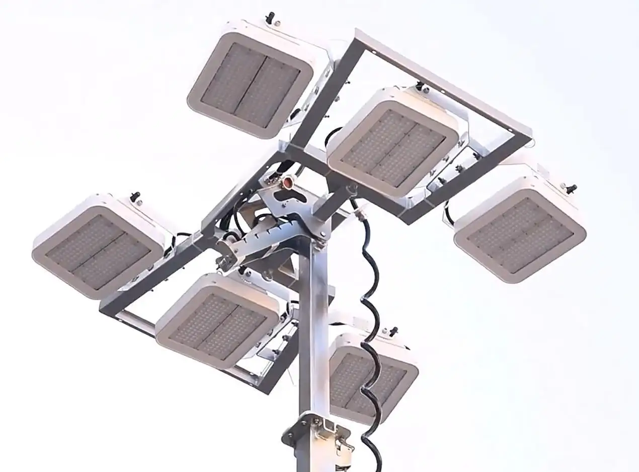 Wholesale Portable Led Light Towers for Sale BIGLUX Brand 4