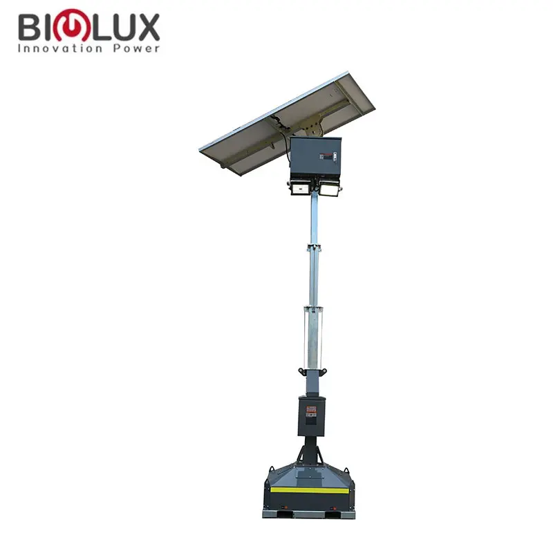 Mobile Floodlight Tower with Generator BIGLUX Brand Company-1 2