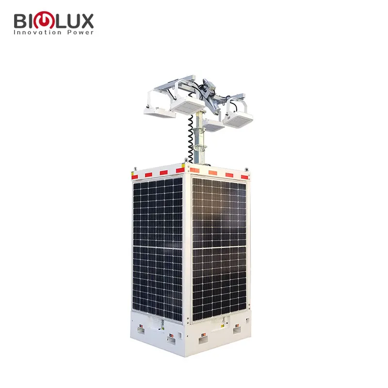 BIGLUX Brand Custom Mobile Floodlight Tower with Generator 2