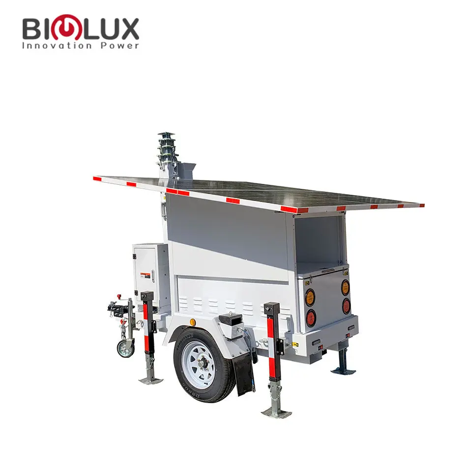 Custom Solar Surveillance Trailer BIGLUX 2