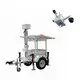 4800W·h Portable Surveillance Camera Tower 2 × Cat6 + 2 × Supply BIGLUX 5